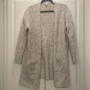 Madewell Cream Cardigan Sweater Cozy Knit